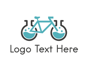 Science Laboratory Bicycle Logo