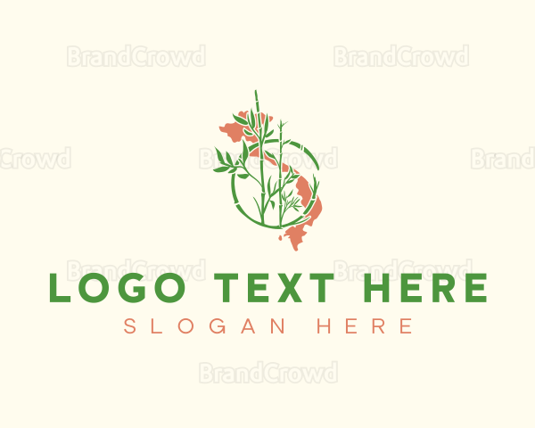 Vietnam Bamboo Plant Logo