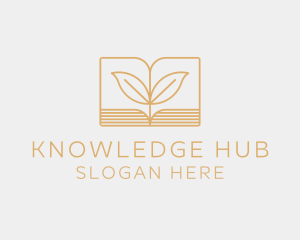 Education - Leaf Book Education logo design