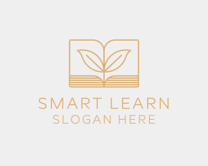 Education - Leaf Book Education logo design