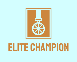 Champion Medal Frame  logo design