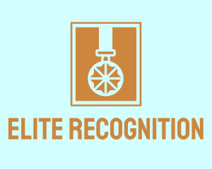 Recognition - Champion Medal Frame logo design