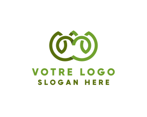 Floral Spa Letter W Logo