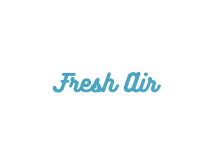 Minimalist Fresh Script logo design