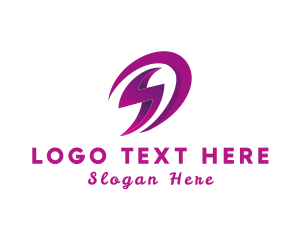 Letter Sd - Technology Modern Wave logo design