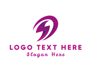 Business - Technology Modern Wave logo design