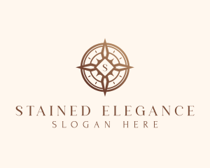 Elegant Compass Travel logo design