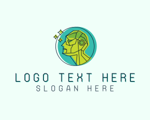 Human Artificial Intelligence  logo design