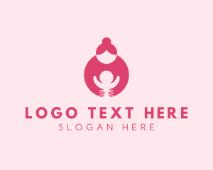 Parenting - Maternal Mother Child logo design