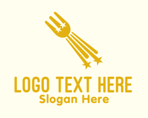 Meal - Star Fork Restaurant logo design