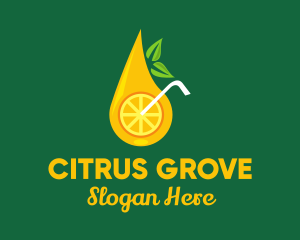 Citrus - Citrus Fruit Drink logo design