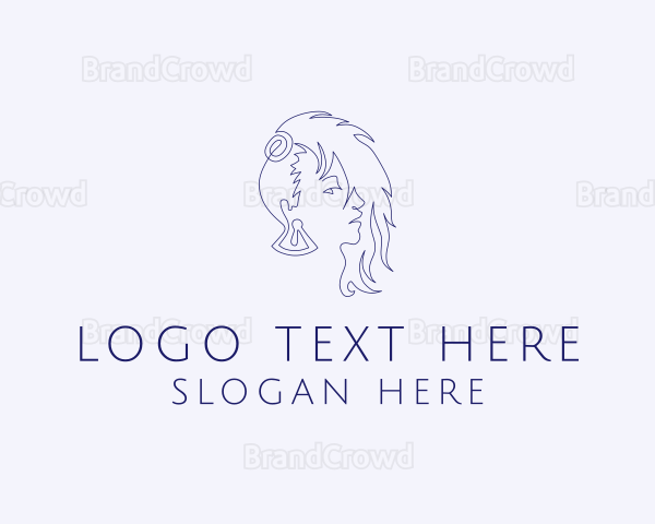 Hairstyle Woman Fashion Accessories Logo