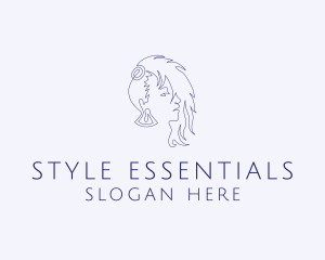 Accessories - Hairstyle Woman Fashion Accessories logo design
