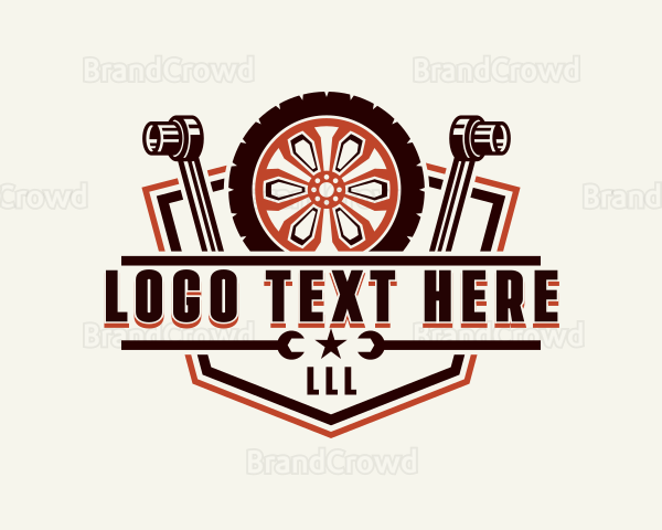 Wrench Automotive Mechanic Logo