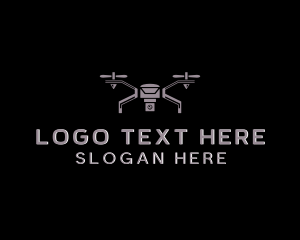 Aerial - Flying Drone Videographer logo design