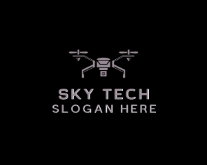 Drone - Flying Drone Videographer logo design
