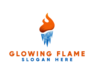 Thermal Cool Heat logo design