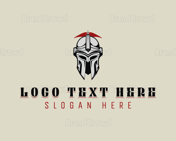 Spartan Combat Helmet Logo