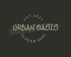 Urban - Graffiti Paint Urban logo design