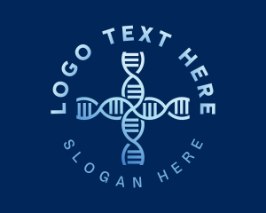 Health Insurance - DNA Medical Laboratory logo design