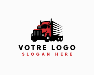 Transportation - Transport Delivery Truck logo design