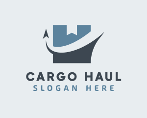 Cargo Box Forwarding logo design