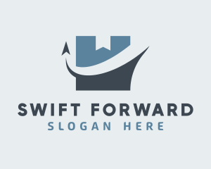 Cargo Box Forwarding logo design