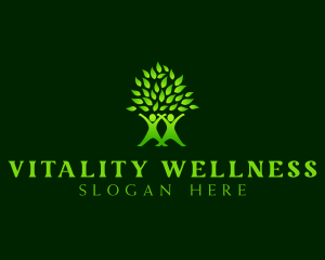 People  Wellness Community logo design