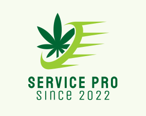 Cannabis Delivery Service  logo design