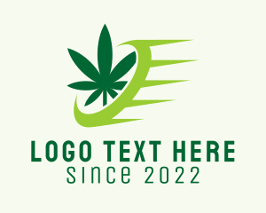 Weed - Cannabis Delivery Service logo design