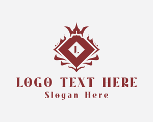 Expensive - Elegant Royal Shield logo design