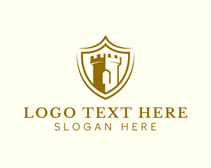Security - Security Shield Tower logo design