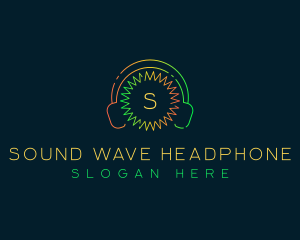 Headphone - Audio Tech Headphone logo design