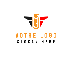 Citizen - Military Eagle Badge logo design