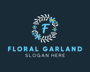 Ornamental Flower Garden Florist logo design