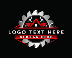 Construction - Hammer Carpentry Builder logo design