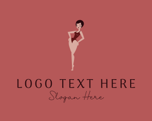 Lingerie - Sexy Swimwear Woman logo design