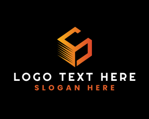 Cube - Logistics Box Mover logo design