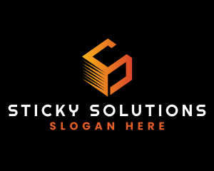 Logistics Box Mover logo design