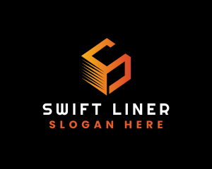 Logistics Box Mover logo design