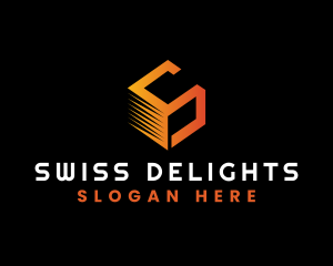 Logistics Box Mover logo design