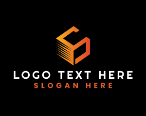 Parcel - Logistics Box Mover logo design