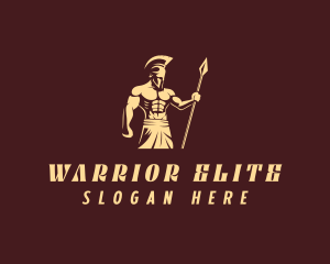 Spartan Warrior Fitness logo design