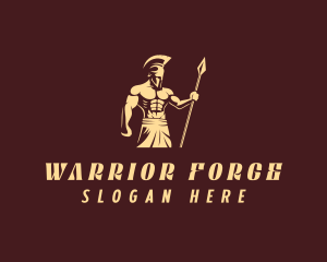 Spartan Warrior Fitness logo design