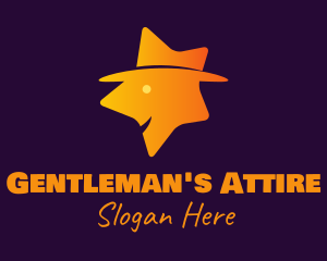 Celebrity Gentleman Star logo design