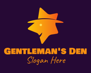 Celebrity Gentleman Star logo design