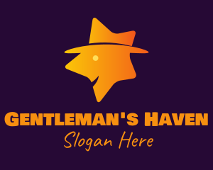 Celebrity Gentleman Star logo design