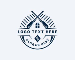Emblem - House Tools Renovation logo design