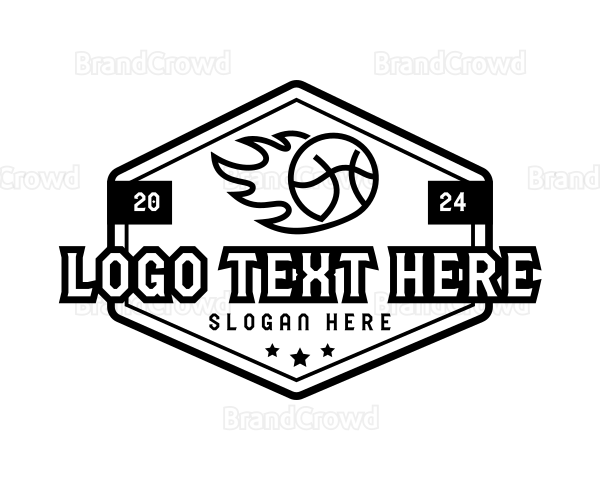 Varsity Team Basketball Logo