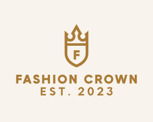 Royal Crown Shield logo design